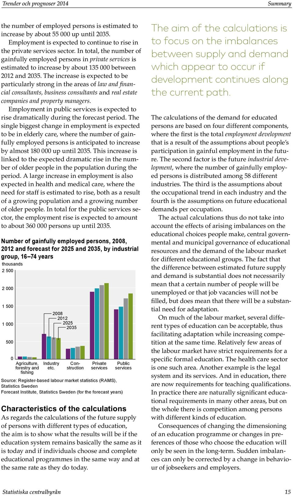 The increase is expected to be particularly strong in the areas of law and financial consultants, business consultants and real estate companies and property managers.