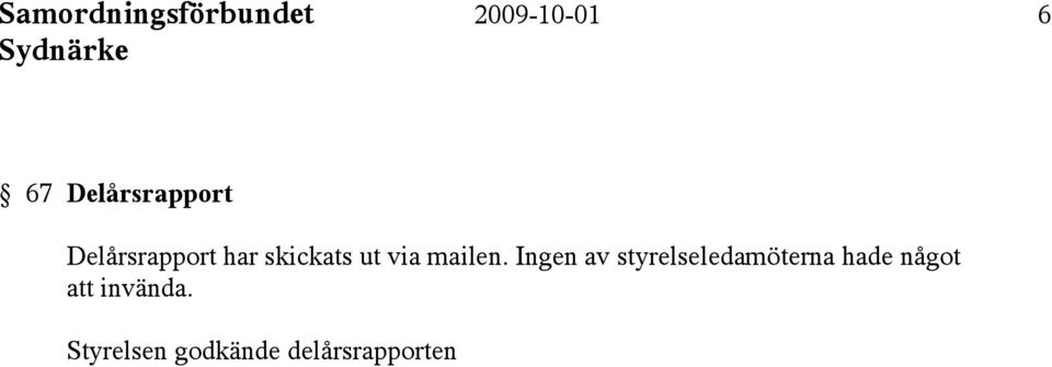 via mailen.
