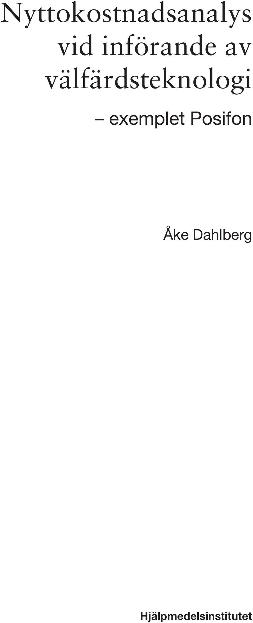 välfärdsteknologi exemplet