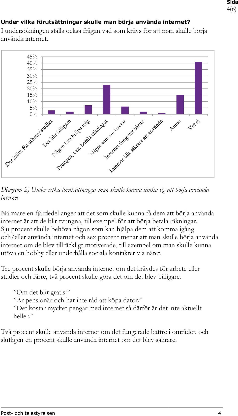 använda internet är att de blir tvungna, till exempel för att börja betala räkningar.