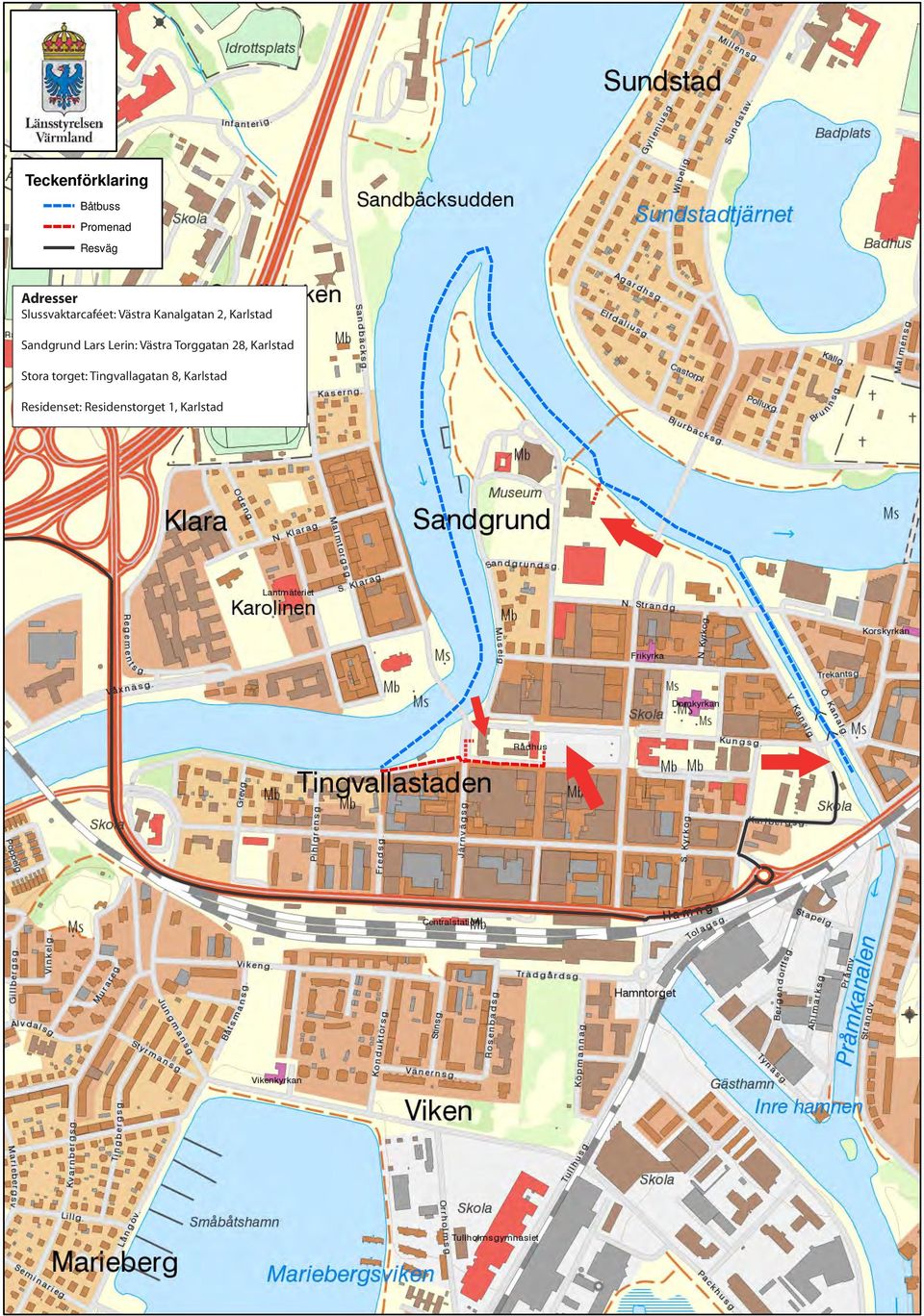 Sandgrund Lars Lerin: Västra Torggatan 28, Karlstad Stora