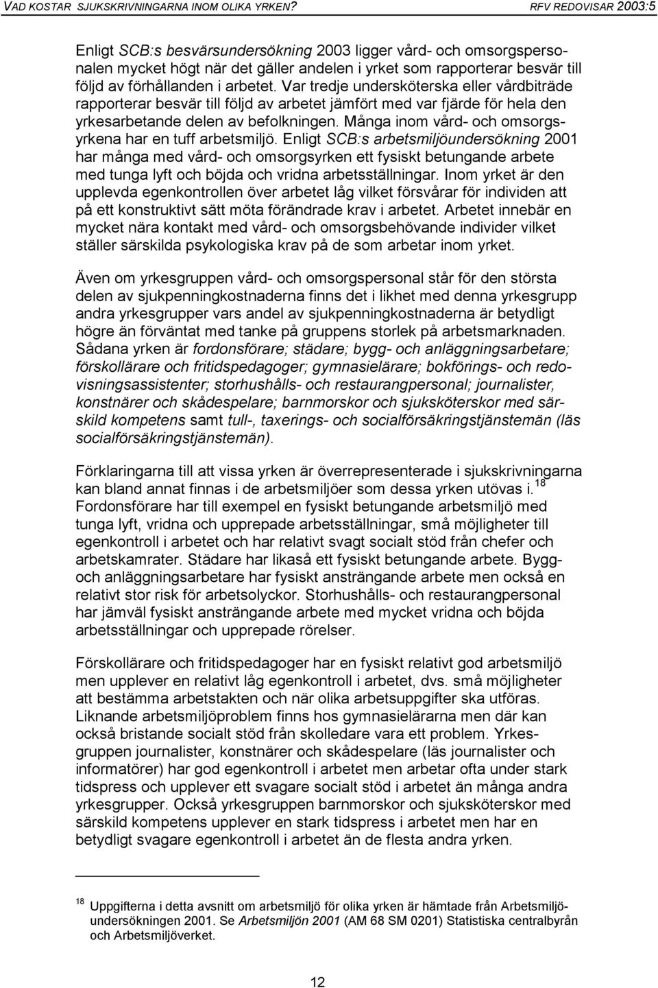 Många inom vård- och omsorgsyrkena har en tuff arbetsmiljö.