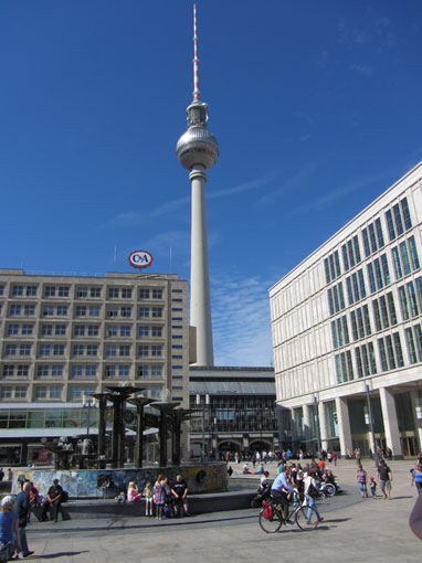 Kommunistisk arkitektur: Östberlin.