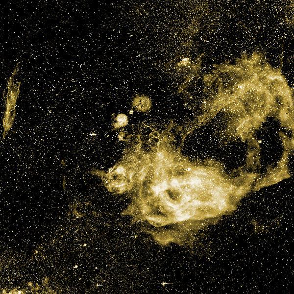 Rester efter närbelägna supernovaexplosioner Velas supernovarest exploderade ca