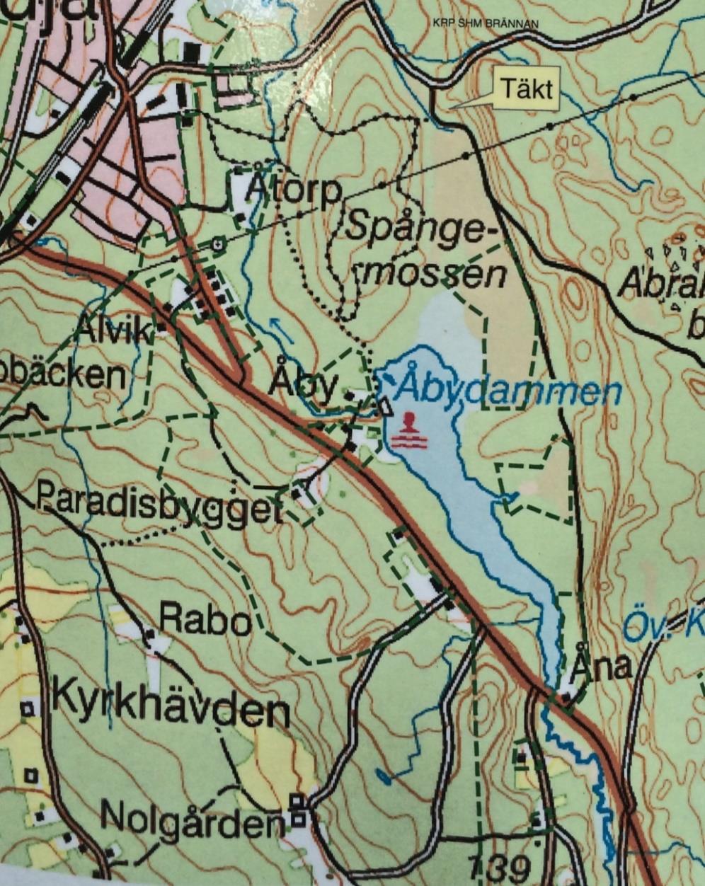 Åbydammen runt I september 2016 fick min man Lars och jag följa med Sven Almqvist på en vandring runt Åbydammen.