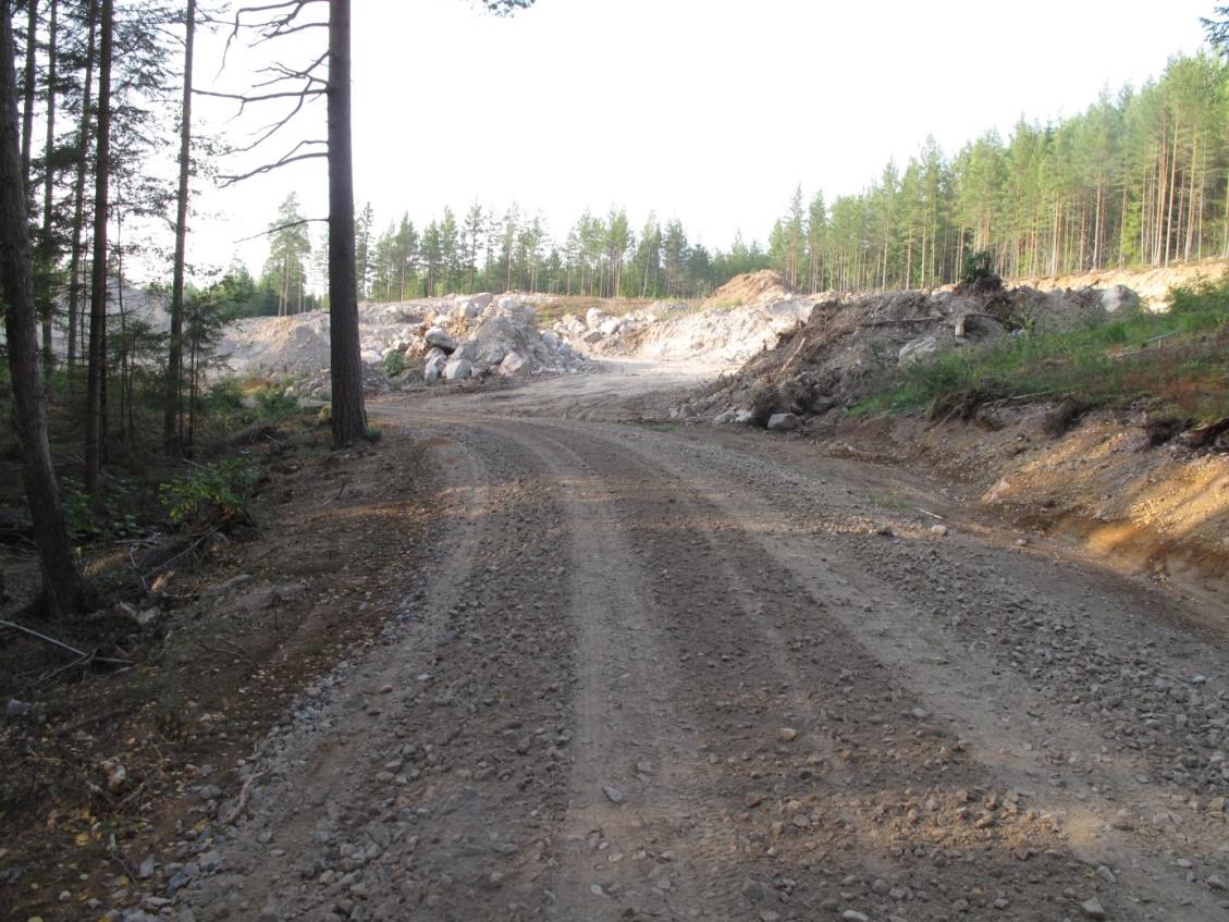 Vi fortsätter ytterligare en bit till nr 11 på kartan. Där ligger en mosse mellan vägen och sjön.