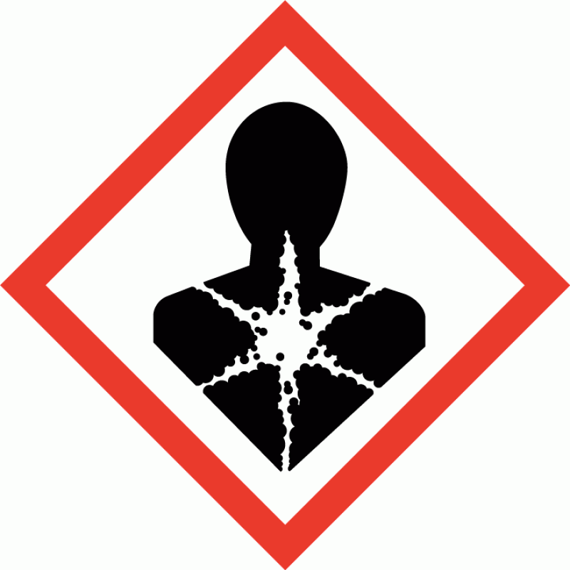 Revisionsdatum: 2015-05-19 Revision: 13 Datum när den nya versionen ersätter den gamla: Piktogram Signalord Faroangivelser Skyddsangivelser Innehåller Kompletterande skyddsangivelser Fara H334 Kan