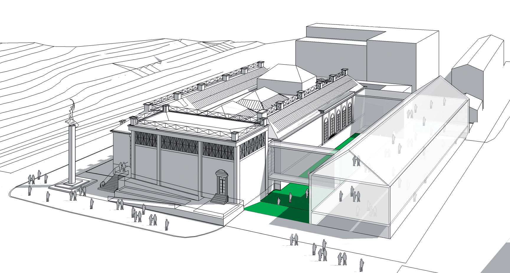 SID 5 (5) Konstannexets utformning En ny konsthall bör i skala anpassa sig till Liljevalchs konsthall vilket också tidigare framtaget programunderlag från Liljevalchs/Kulturförvaltningen utgått ifrån.