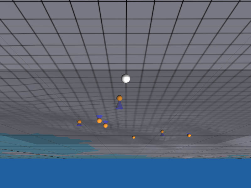 Det centrala för studien av höjdbedömning i 3D-miljö, var användandet av tre varianter av höjdrepresentation. I dessa varierades hjälpinformationen för höjdbedömning.