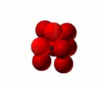 Interstitiell diffusin (simulering) Mdellering av diffusin: Gäller för interstitiellt inlösta atmer (förreningar ch legeringsämnen). Mycket snabbare än vakansdiffusin.