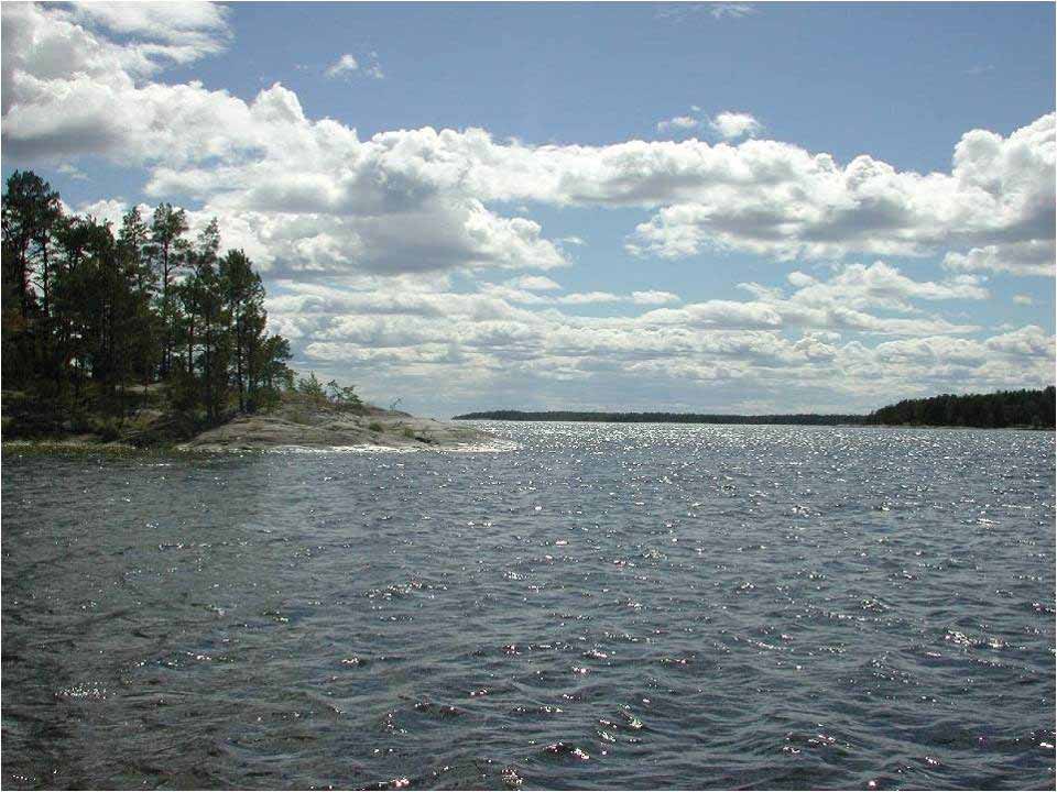 Vänern Sjöyta 5650 km2 Volym 153 000 miljoner m3