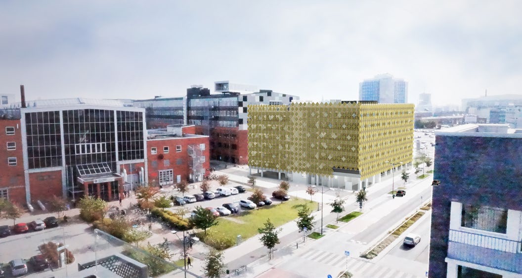 12 Wihlborgs Delårsrapport Januari juni 2016 Låt oss presentera Hordaland 1, det nya parkeringshuset på Dockan, Malmö. Det 15 000 m2 stora parkeringshuset kommer stå färdigt under hösten 2017.