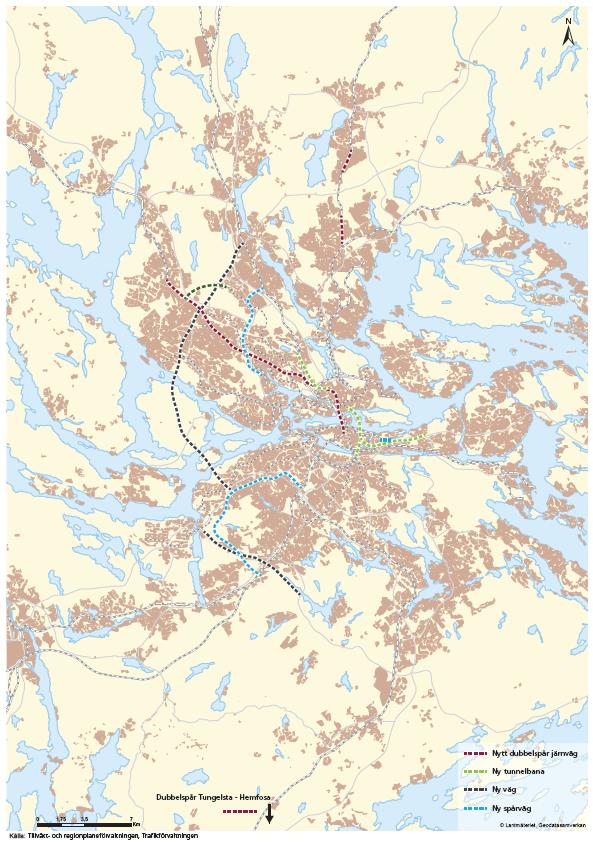 Transportsystemet 2030, gemensamt för A och B.