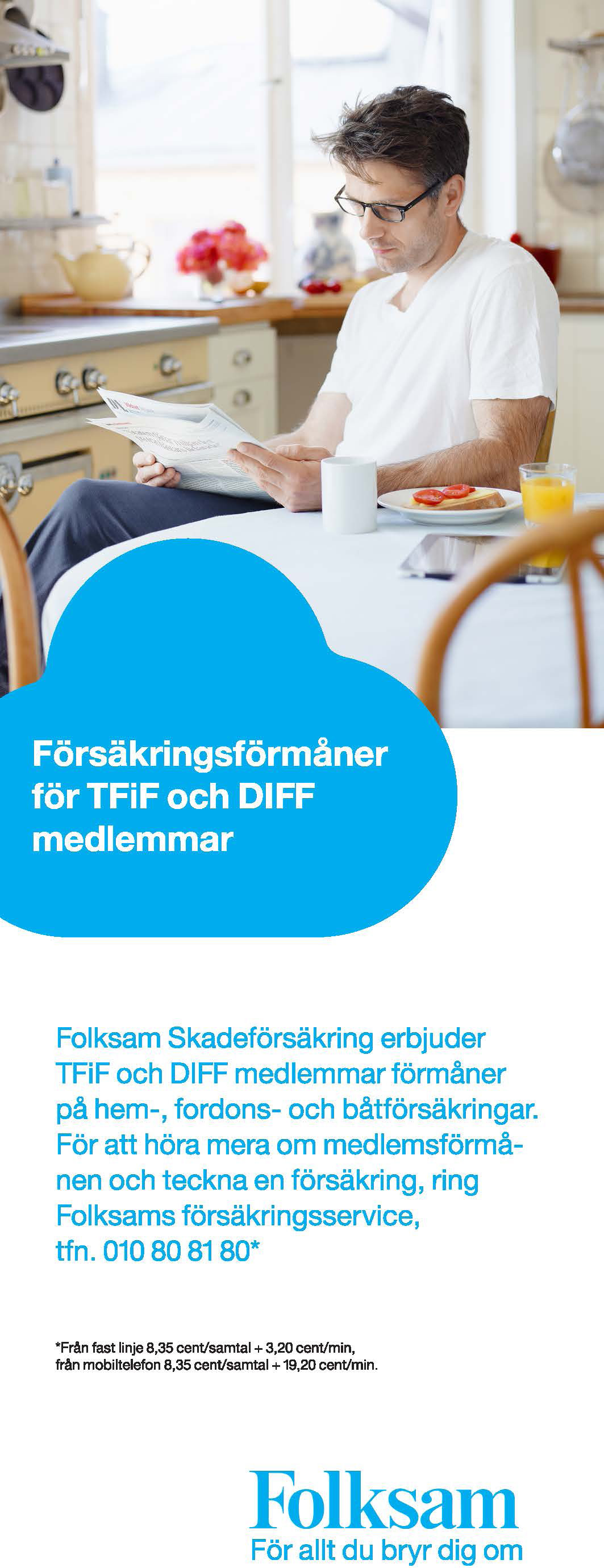 LEDARE Ett nytt år, ett nytt Gula Bladet! Inom TFiF och DIFF pågår en kontinuerlig process av utvecklande av verksamheten. Den tidning du nu håller i dina händer är ett naturligt steg i processen.