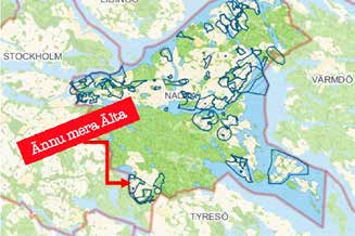 SAMMANFATTNING SAMMANFATTNING 4DETALJPLANEPROGRAM FÖR ÄLTAS CENTRUM Älta Älta är beläget i sydvästra delen av Nacka kommun, cirka 10 kilometer från Stockholms innerstad.