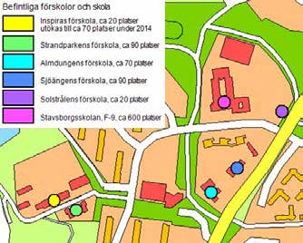 PLANERINGSFÖRUTSÄTTNINGAR för rening och fördröjning av dagvatten innan det rinner ut i Ältasjön. Ingen detaljerad naturvärdesinventering har ännu gjorts, men bör göras i det fortsatta arbetet.