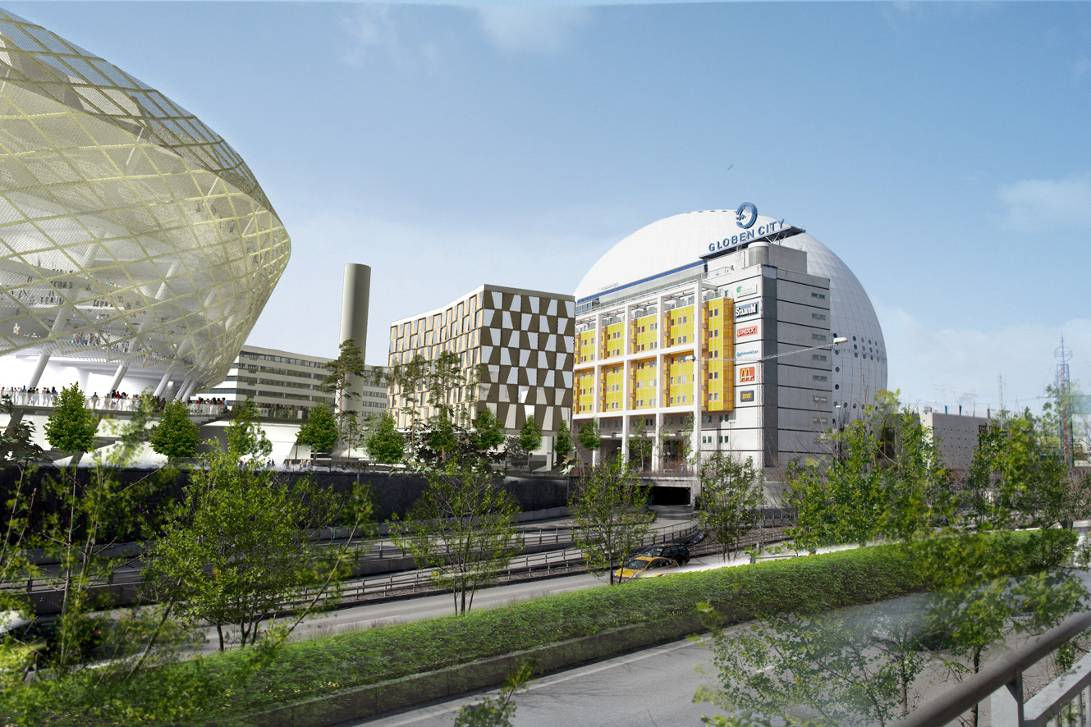 8 (28) Tillbyggnad av Quality Hotel Globe På det norra torget möjliggör planen en tillbyggnad av Quality Hotel Globe med en ny byggnadskropp.