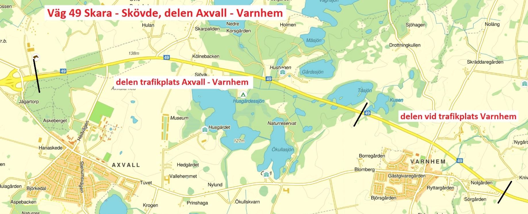 Väg 49, delen Axvall -