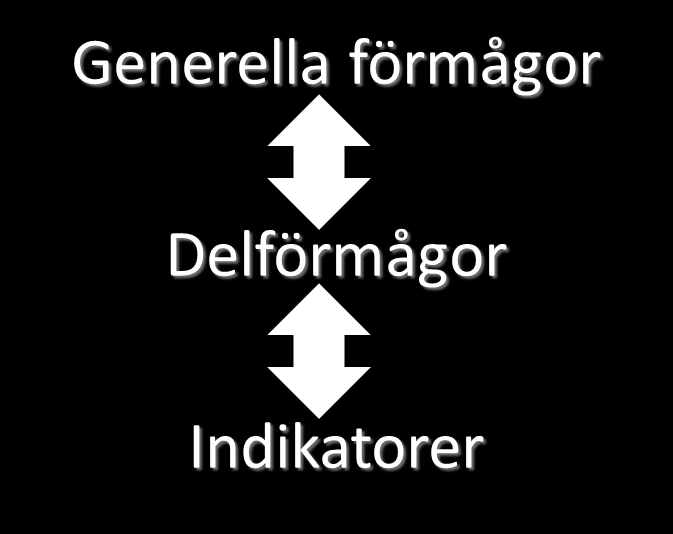 de olika förmågorna praktiskt kan innebära. Vad innebär det i praktiken att skapa en lägesuppfattning eller att samverka?