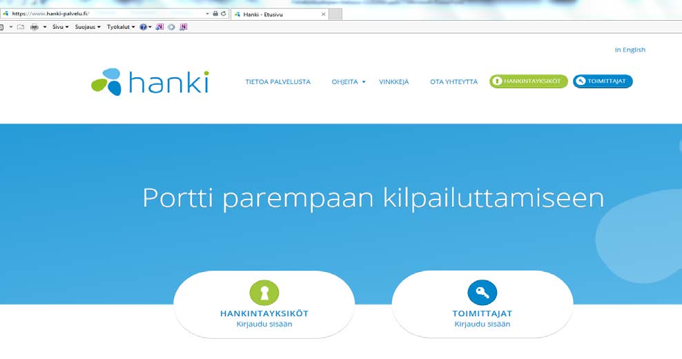 Anbudsinfordringar publiceras i