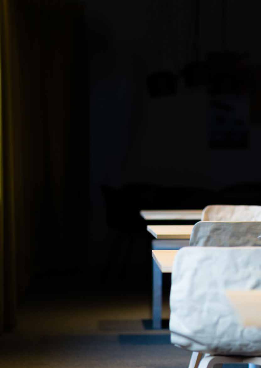 Ett hem med naturen i vardagsrummet Den handläggande arkitekten för Brf Fritiden, Kajsa Frostne från Semrén & Månsson, berättar om planerna för Nya Hovås och vad som fångade hennes intresse: Det
