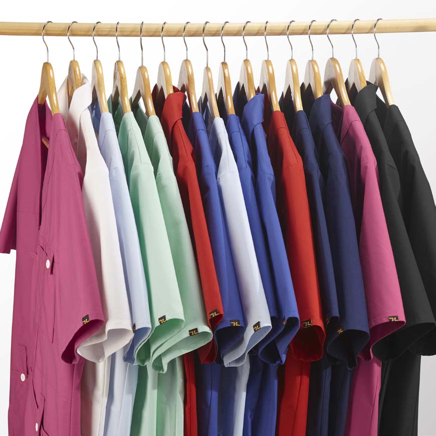 BALANS 50/50% bomull/polyester - 180 g/m² - Tvätt 85 C Denna favoritserie blir bara mer och mer populär. En klassiker med klassiskt snitt, funktionella detaljer och härliga färger.