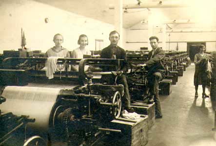 Miraklet i Marion (Virginia) Harwood Manufacturing corporation, klädföretag på 30-talet starkt utsatt för marknadens svängningar.