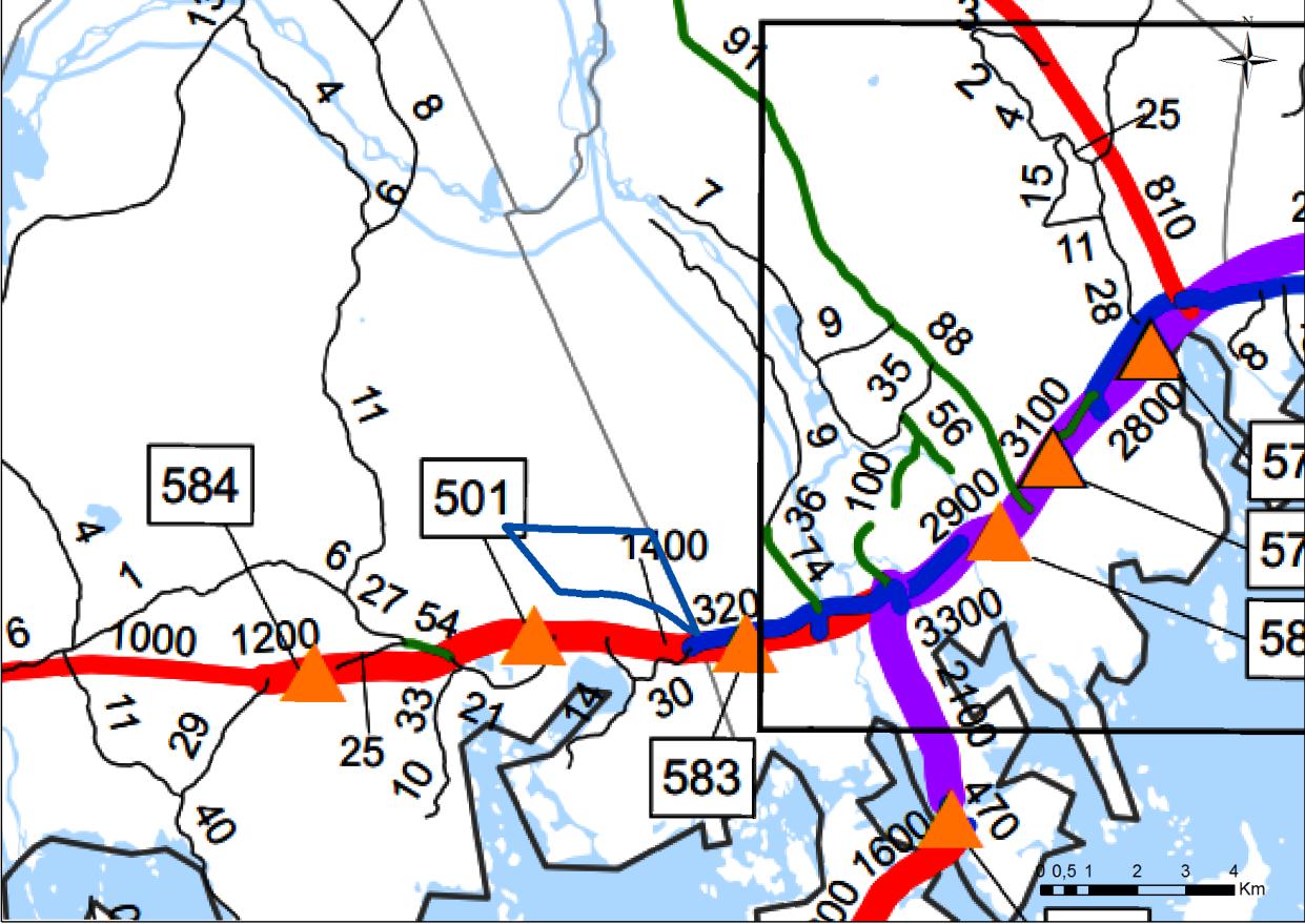 FCG DESIGN OCH PLANERING AB Planbeskrivning, utkast 10 (50) 4.7 Naturmiljö 4.7.1 Allmänt Bild 5.