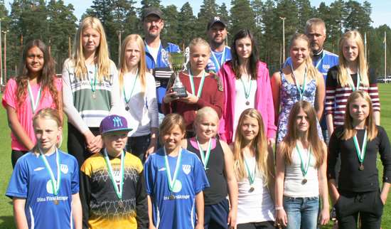 I P15/16 truppen ingick 16-22 spelare under året och 5 st ledare; Peter Svensk, Mikael Persson, Ulf Dagh, Peter Wiklund, Tomas Westerdahl. / Peter, Micke, Ulf, Peter W, Tomas 2.1.6 Flicklaget F13 F13 var det första flicklaget i RSK som har vunnit DM.