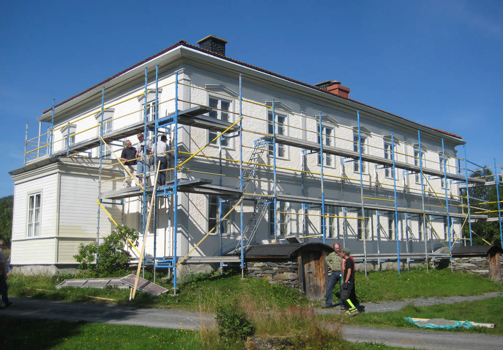 Huså herrgård Antikvarisk kontroll vid fasadrestaurering 2008 2009 Huså