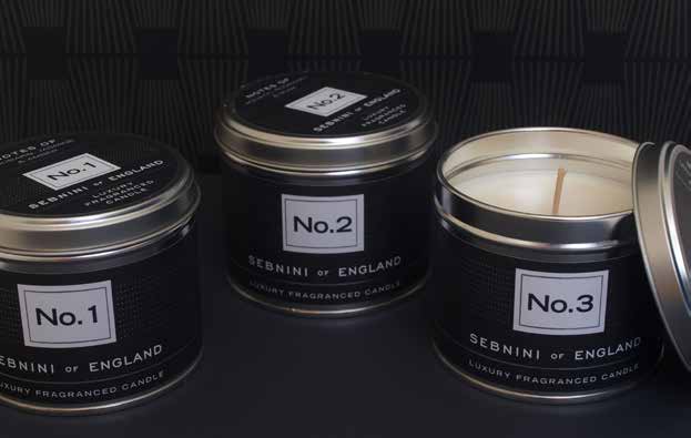 SEBNINI DOFTLJUS OCH DOFTPINNAR BLACK & WHITE COL RHUBARB, JASMINE & AMBER BERGAMOT, TIARE & VAN RHUBARB, JASMINE & AMBER BERGAMOT, TIARE & AQUATIC, VANILLA ROSEMARY & MUSK LILY, WHITE TEA & COTTON