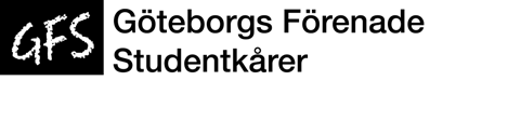 sanmodan: Vice ordförande GFS Göteborgs Förenade Studentkårer (GFS) är en ideell samarbetsorganisation för studentkårerna i GFS styrs av en styrelse och ett presidium.