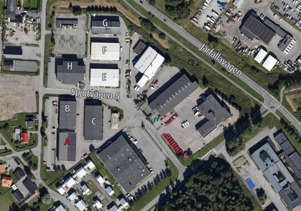 Fastigheten Kommun: Järfälla Ort: Järfälla Område: Järfälla Gatuadress: Planlösning Lokalen består av fem kontorsrum i olika storlekar som alla har fönster vilka ger gott med ljusinsläpp.