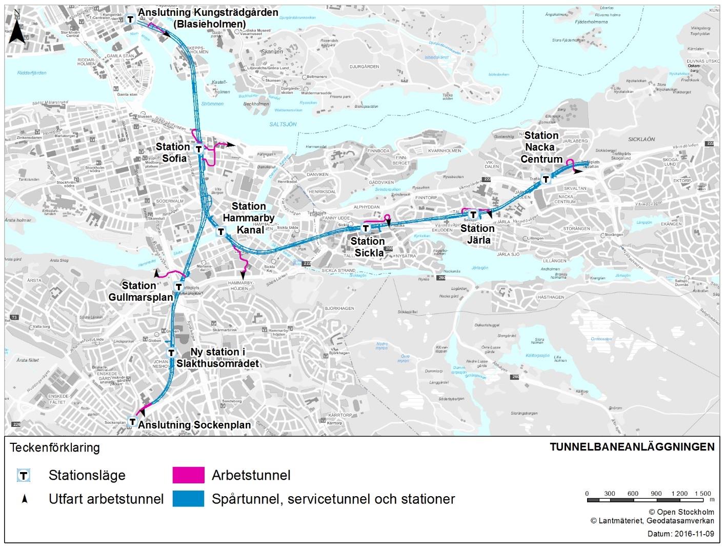 1 Inledning och syfte Denna underlagsrapport med bilagor är en sammanställning av den insamlade informationen och de utförda inventeringar som gjorts under projekteringsarbetet med avseende på