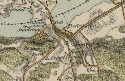 vill säga mellan äldre och yngre stenålder, år 400-1000 före Kristus. De äldsta fornlämningarna är gravar och gravfält vid Enskede, vilka är från år 700-1000 före Kristus.