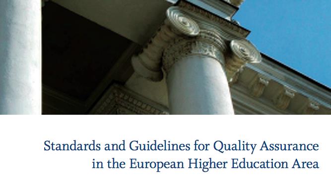 ENQUA European Association for Quality Assurance in Higher Education (2004-) (European Network for Quality Assurance in Higher Education 2000) DEL 1 : INTERN KVALITETSSÄKRING AV policy och processer