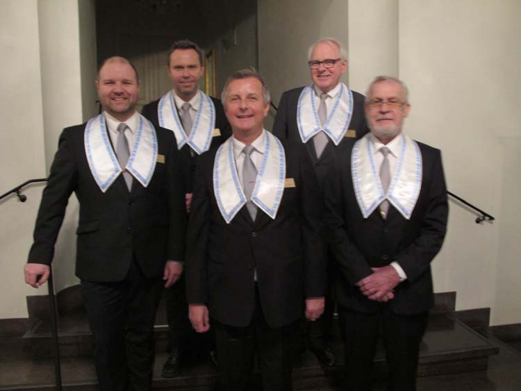 Veteranerna brr Lars Andersson och Karl Matz Foto Janis Kindal Andra graden brr Ulf