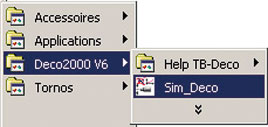 Tips & Trix ANVÄNDA V6-SIMULERING MED TB-DECO 2006 Ett bra tips för användare med TB-DECO V5 eller V6 som strävar efter att kunna använda sina gamla 2D-simuleringsmöjligheter med sin nya TB-DECO 2006