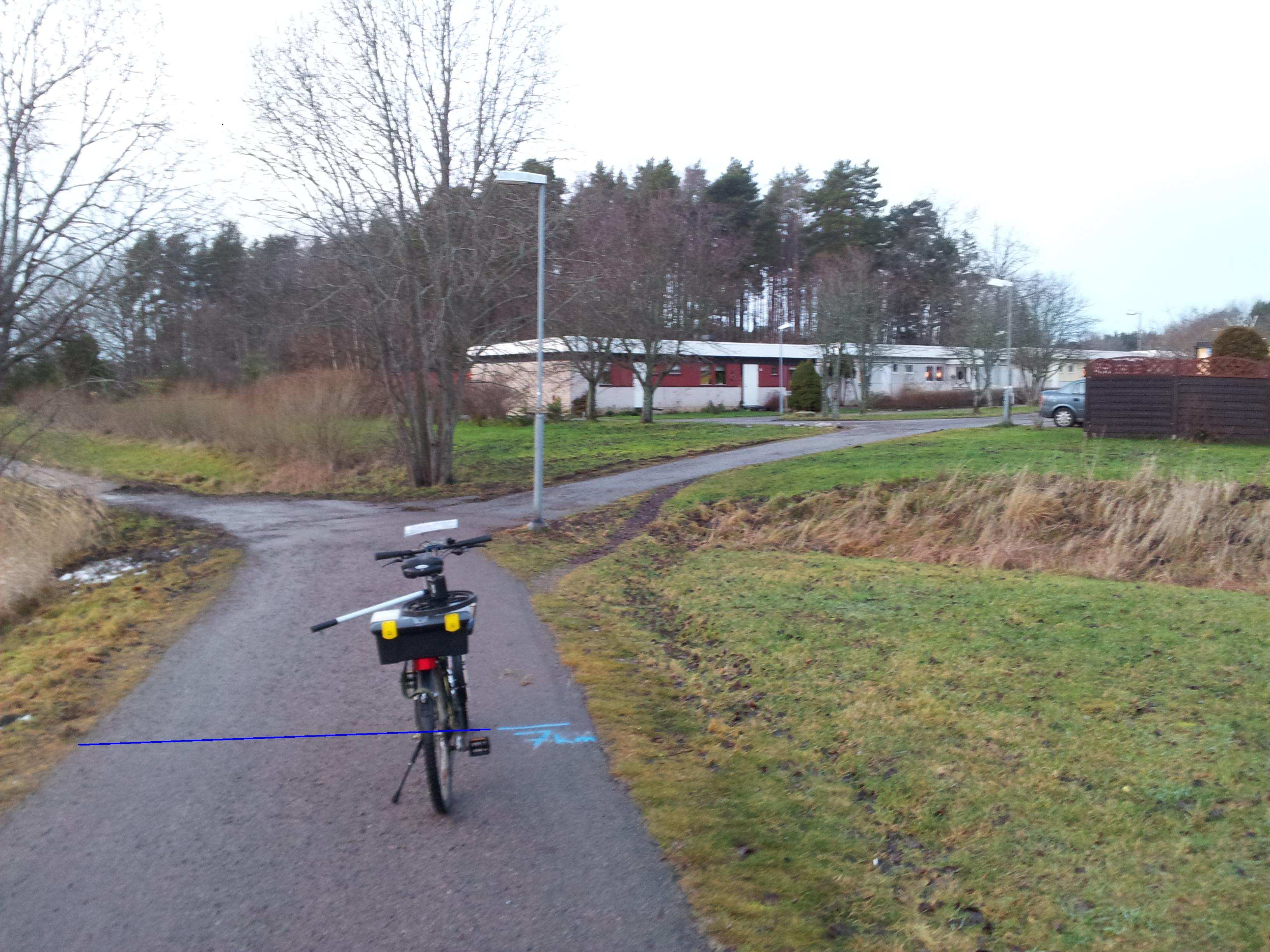 3.8 7 av 10 km 9,0 m före