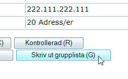 INNAN FUNKTIONEN FÖR NÄTVERKSSCANNERN ANVÄNDS Ändra och ta bort programmerade destinationer Klicka på [Destination] på webbsidans menyram för att ändra eller ta bort programmerade destinationer.