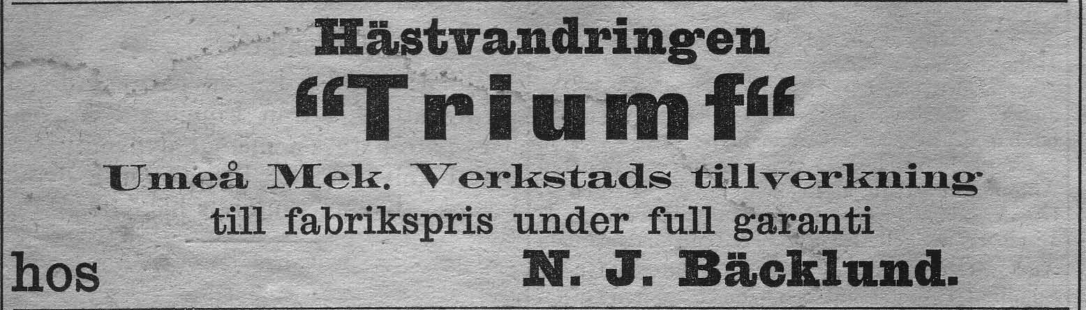 21 Umeå Bilsadelmakeri Kungsgatan 39 Tel. 144 1948 -- Oskar Agne Holm f. 1900-06-01 -- Karl Johan Öberg f.