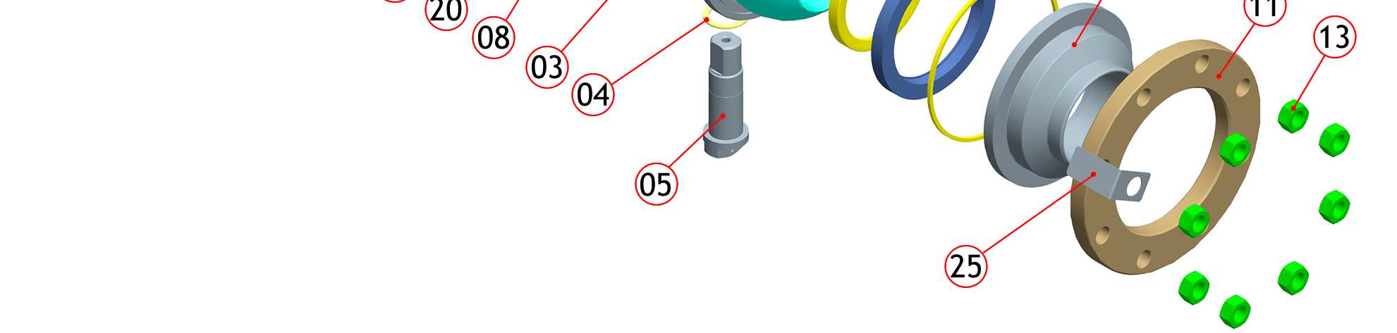 material Po s A nt al B eskrivning M at erial PS4 PZ 4 3 1 hus CF3M (316L) A216 WCB 4 1 primärtätning 20%PEEK PTFE 20%PEEK PTFE 5 1 spindel 316L 316L 6 1 spindeltätning 33%c+2%Gr PTFE 33%c+2%Gr PTFE