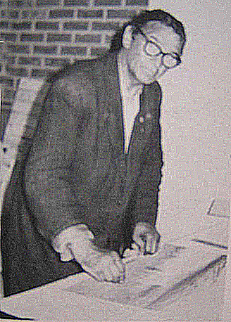 Gideon Allan Fingal Johansson, alias A.Gidòn, på byggden Gidde!