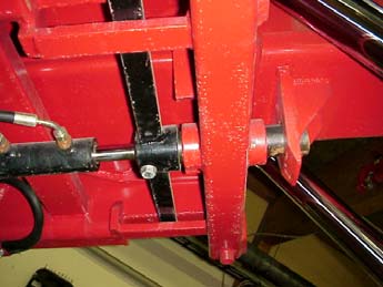 Cylindern/låset får endast placeras helt i läge tippning eller växling.
