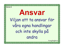 gentemot Er medlemmar och gentemot Ansvar föreningen. Vissa människor vill inte ha ansvar, vågar inte ta ansvar, har en inneboende rädsla för att ta ansvar.