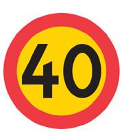 DANDERYDS KOMMUN 37(48) 6. Hastighetsplan för Danderyds kommun Hastigheten har justerats på totalt 104 av 172 väglänkar.