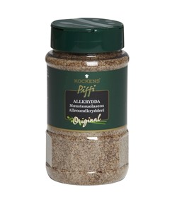 Uppgiftslämnare: Kockens AB Varumärke: KOCKENS Artikelbenämning: Storlek: 540g Produktinformation Ingrediensförteckning: 75% salt, smakförstärkare (E621), chilipeppar, lök, paprika, svartpeppar,