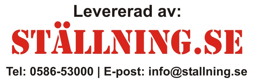 Monteringsanvisning Assco Futuro Modulställning Sidan 17:17 Lager/kontor Karlskoga, Göstaberlingsväg 55, 691 38 Karlskoga, 0586-53