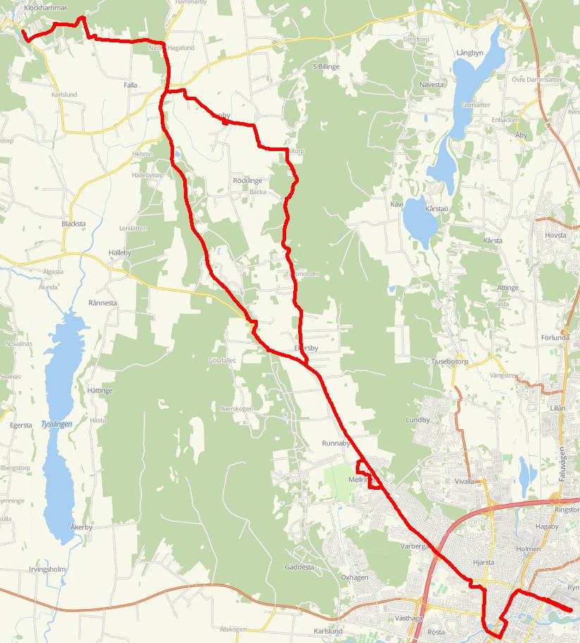 521 521 4/8 L 521 Klockhammar Närkes Kil Örebro har idag ett begränsat utbud med åtföljande lågt resande.