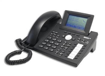 10 Efftel Max Fixed Bordstelefoner, exempel Bordstelefon SNOM 320 Bra kontorstelefon Högtalartelefon Snabbknappar för röstbrevlåda, inspelning m m